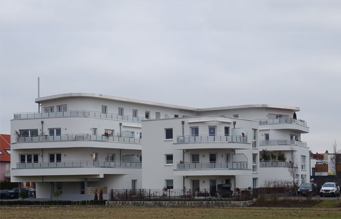 Neubau eines Wohn- und Geschäftshauses in Karben (Bellevue)