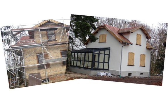 Denkmalgerechte Sanierung des Pförtnerhauses am Taunusbrunnen, Karben