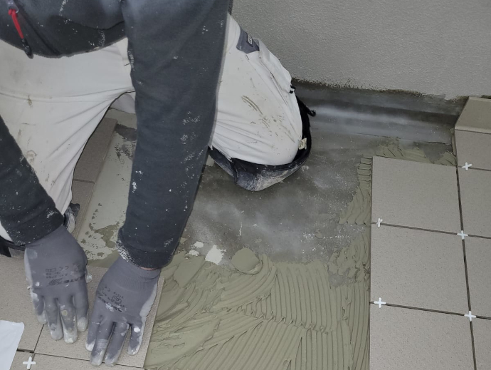 Fliesenverlegearbeiten